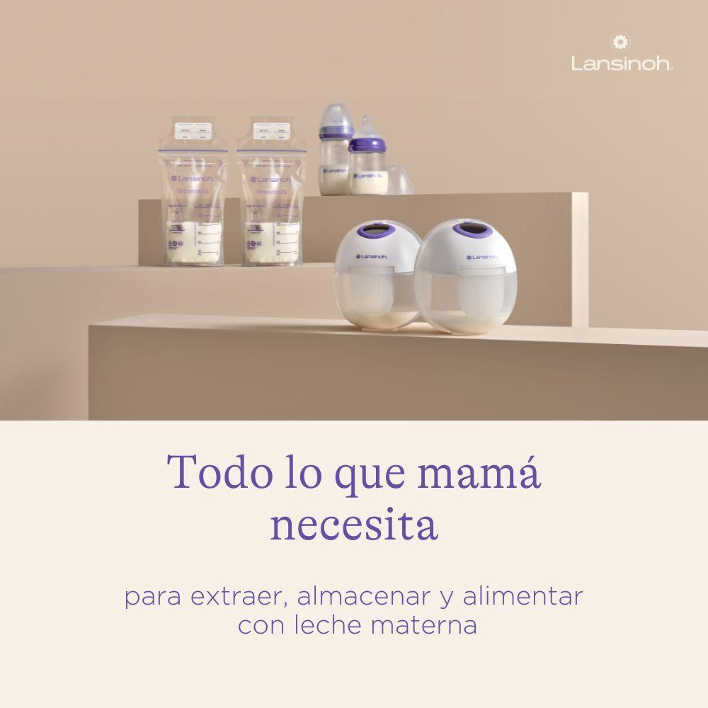 Extractor eléctrico portátil Lansinoh DiscreetDuo-5