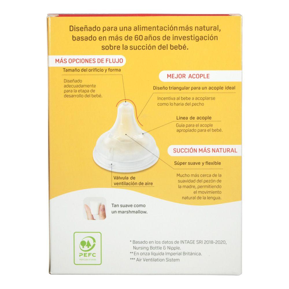 Biberon Softouch Pigeon Stars 2 con Asa 240 ML-4