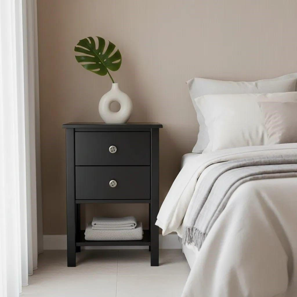 Velador Madera Black-2