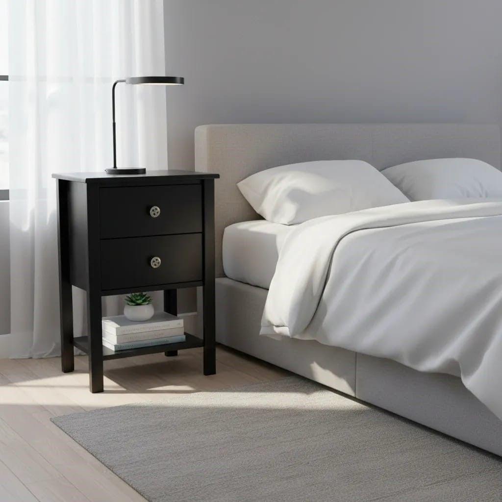 Velador Madera Black-4