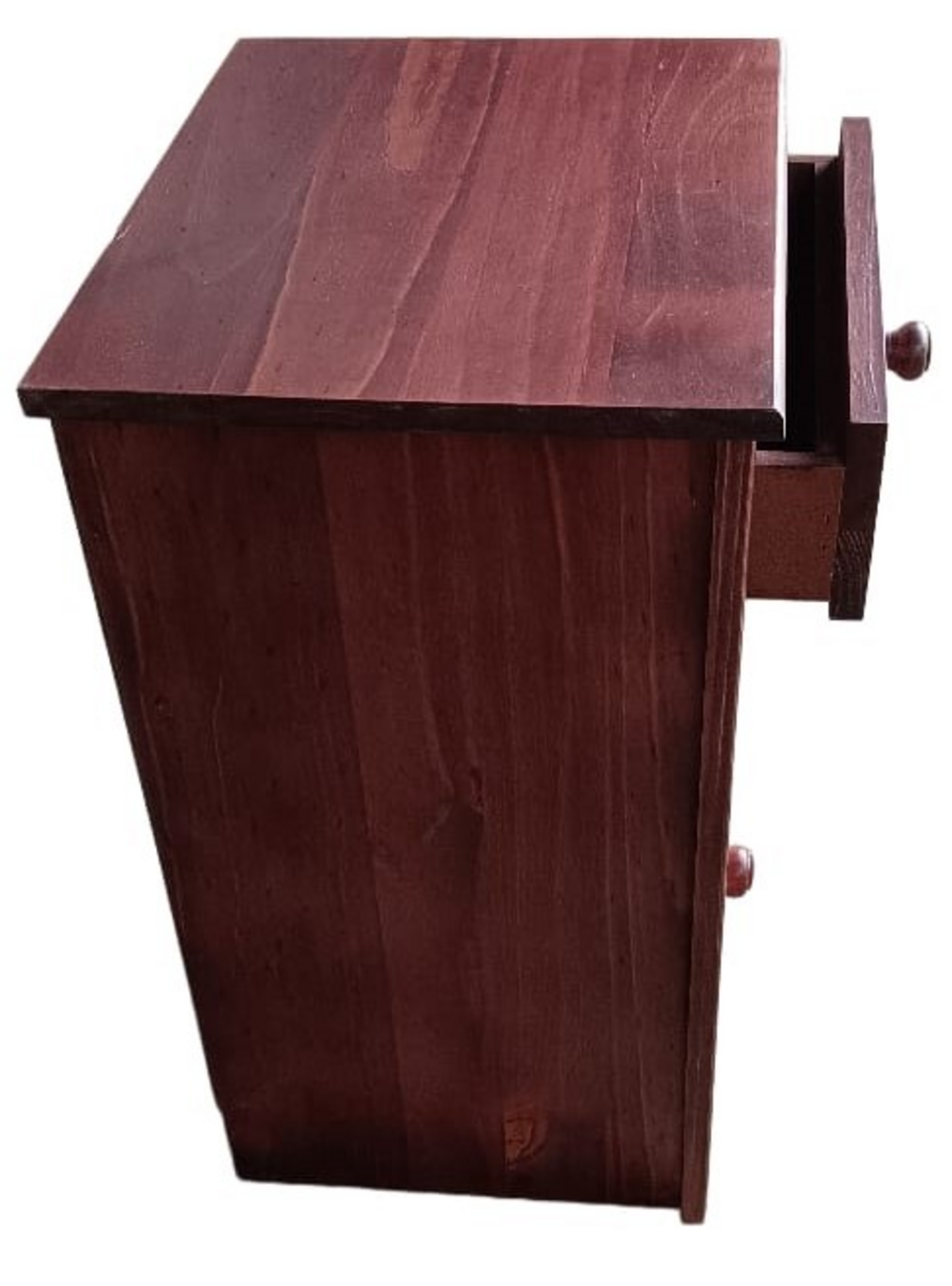 Velador de Madera Rustic chocolate-3