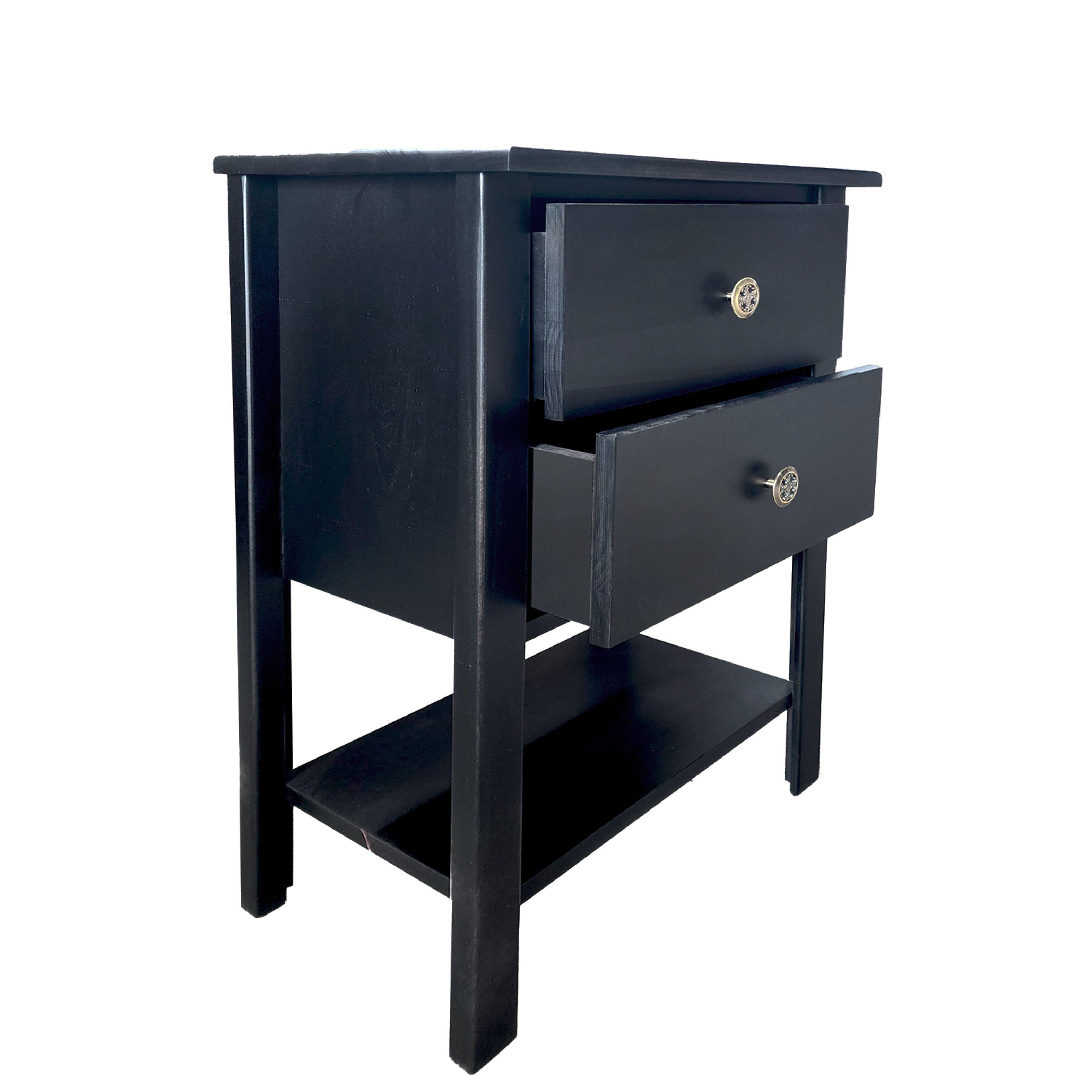 Set Veladores Madera Black-6