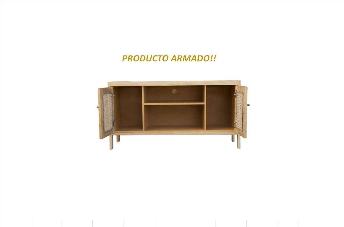 Rack tv 1200 Madera Natural-3