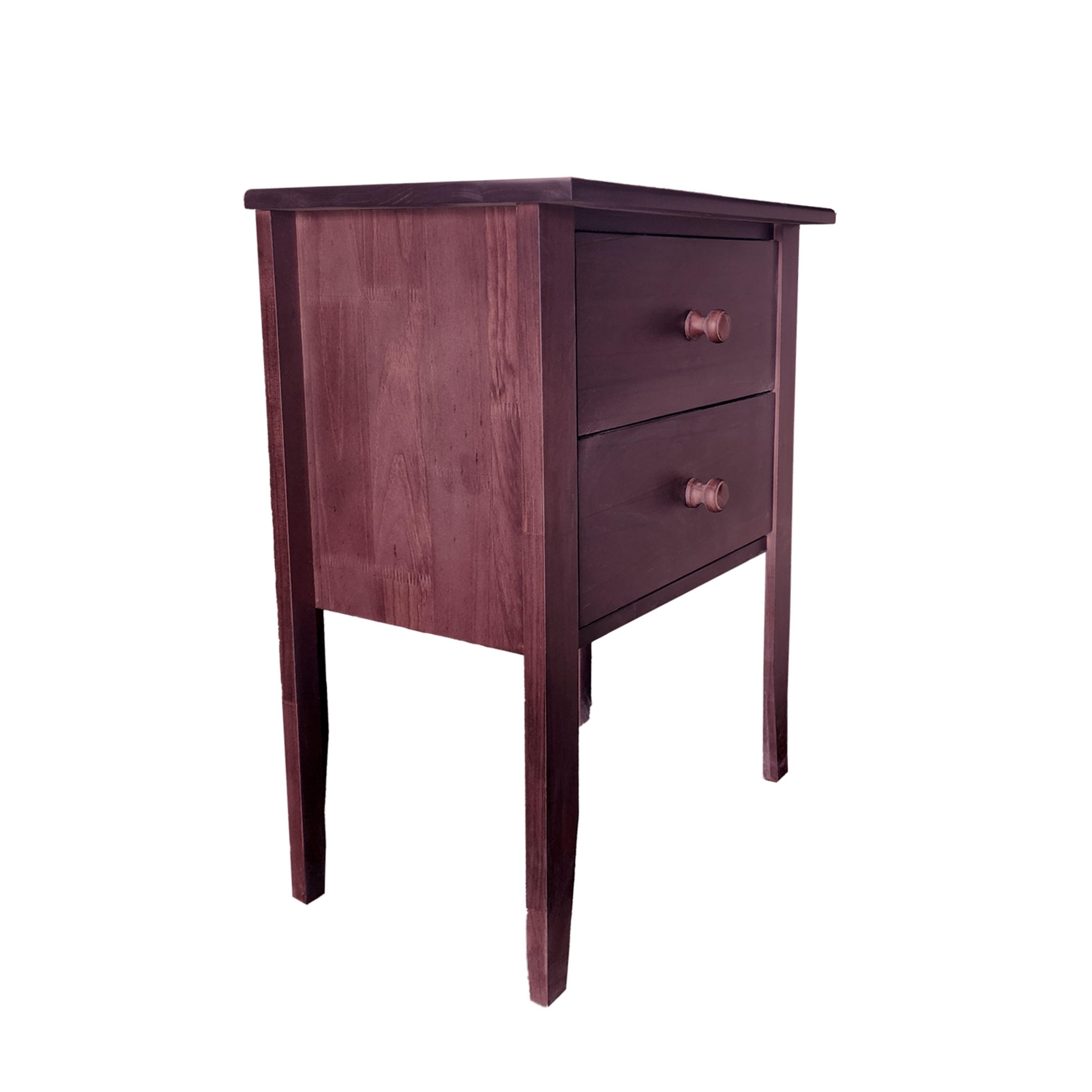 Velador Madera Coffee-2