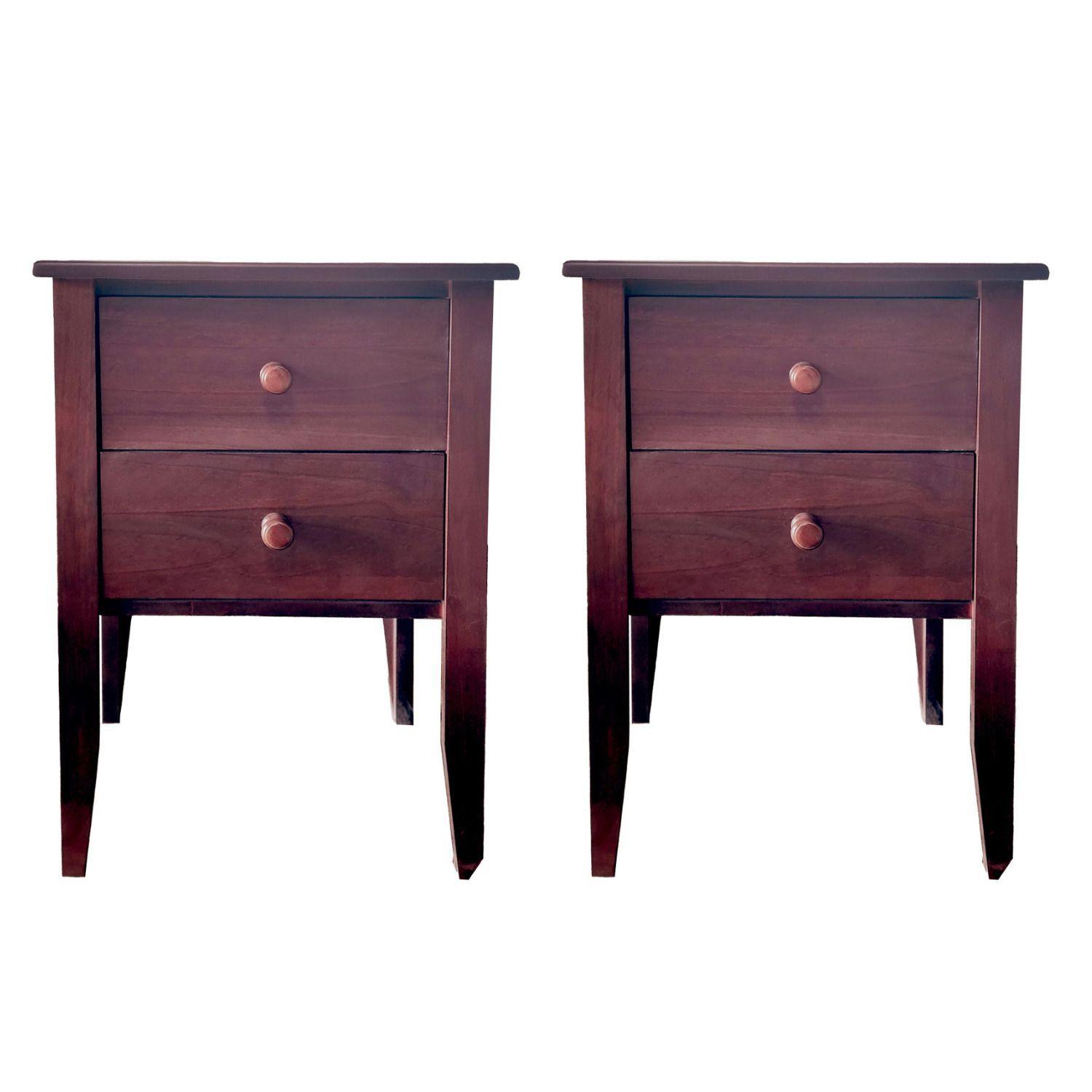 Set Respaldo Velador Madera Provenza 2 plaza-4