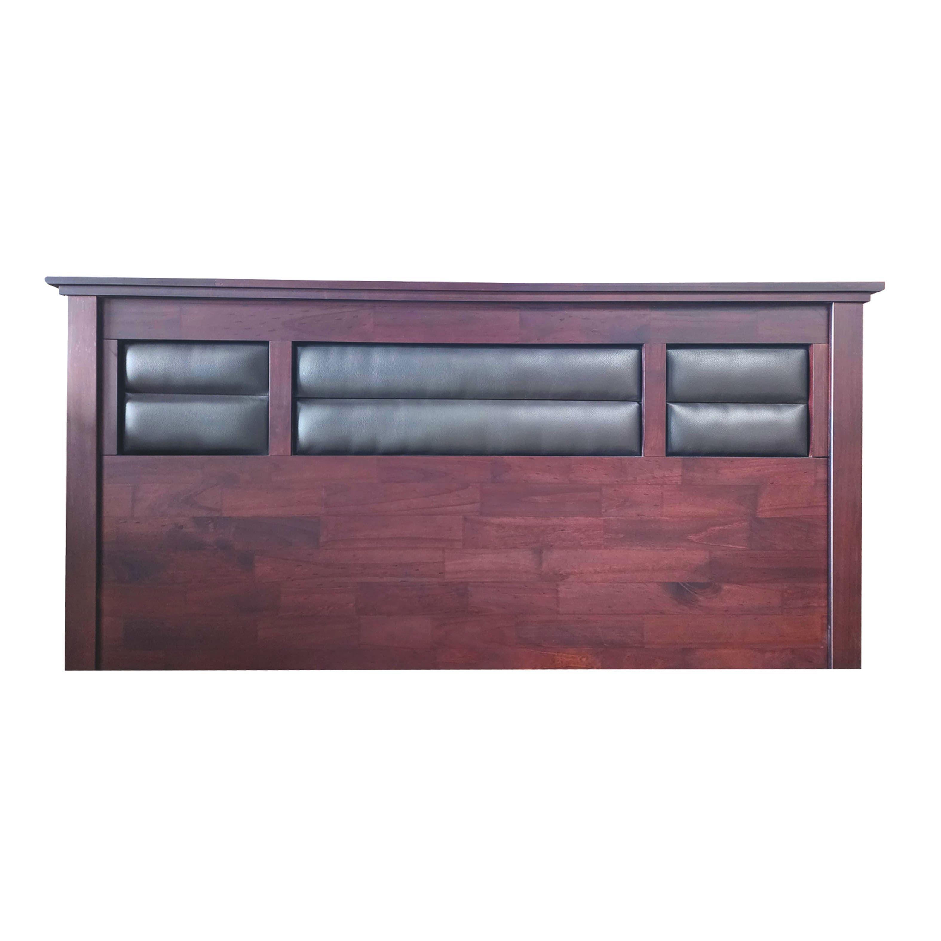 Set Respaldo Velador Madera Provenza 2 plaza-7