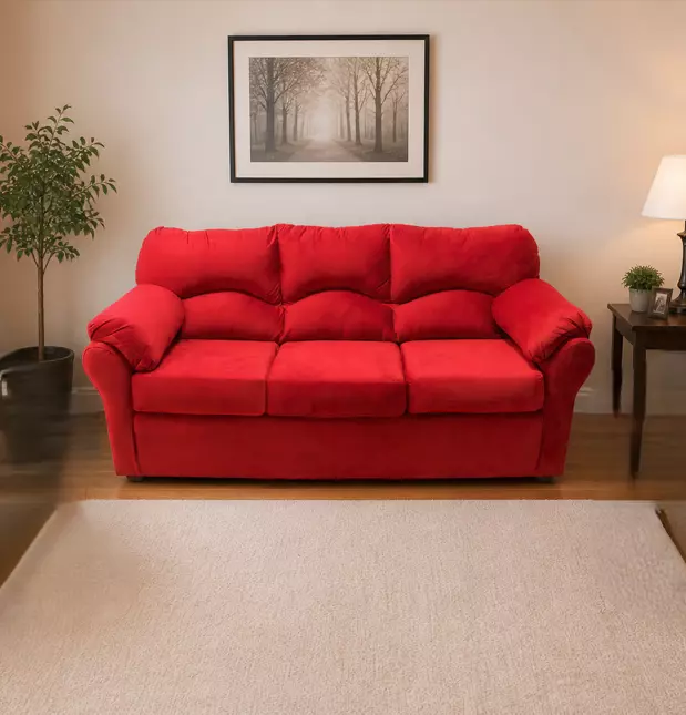 SOFA FELPA 3 CUERPOS DECO ROJO-0