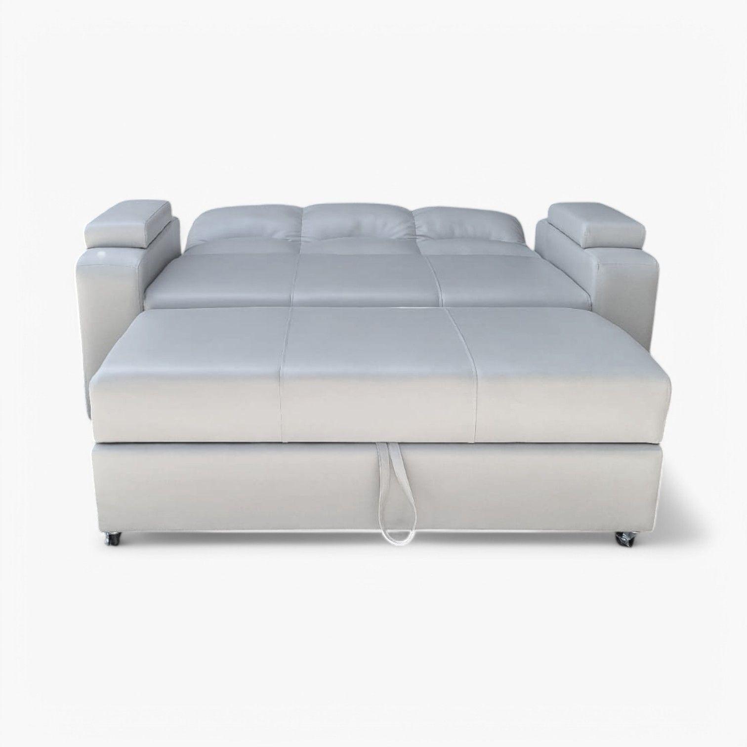 Sofa Cama funcional 2 PZ Deco PU Ecocuero-0