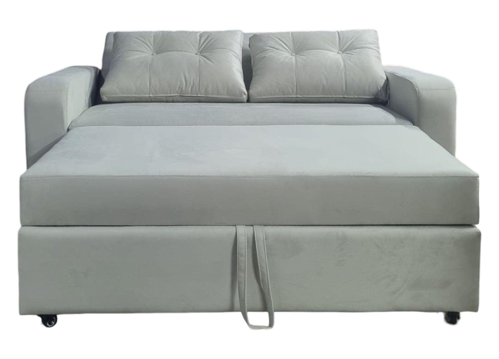 SOFA CAMA FUNCIONAL SICILIA FELPA ARENA-2