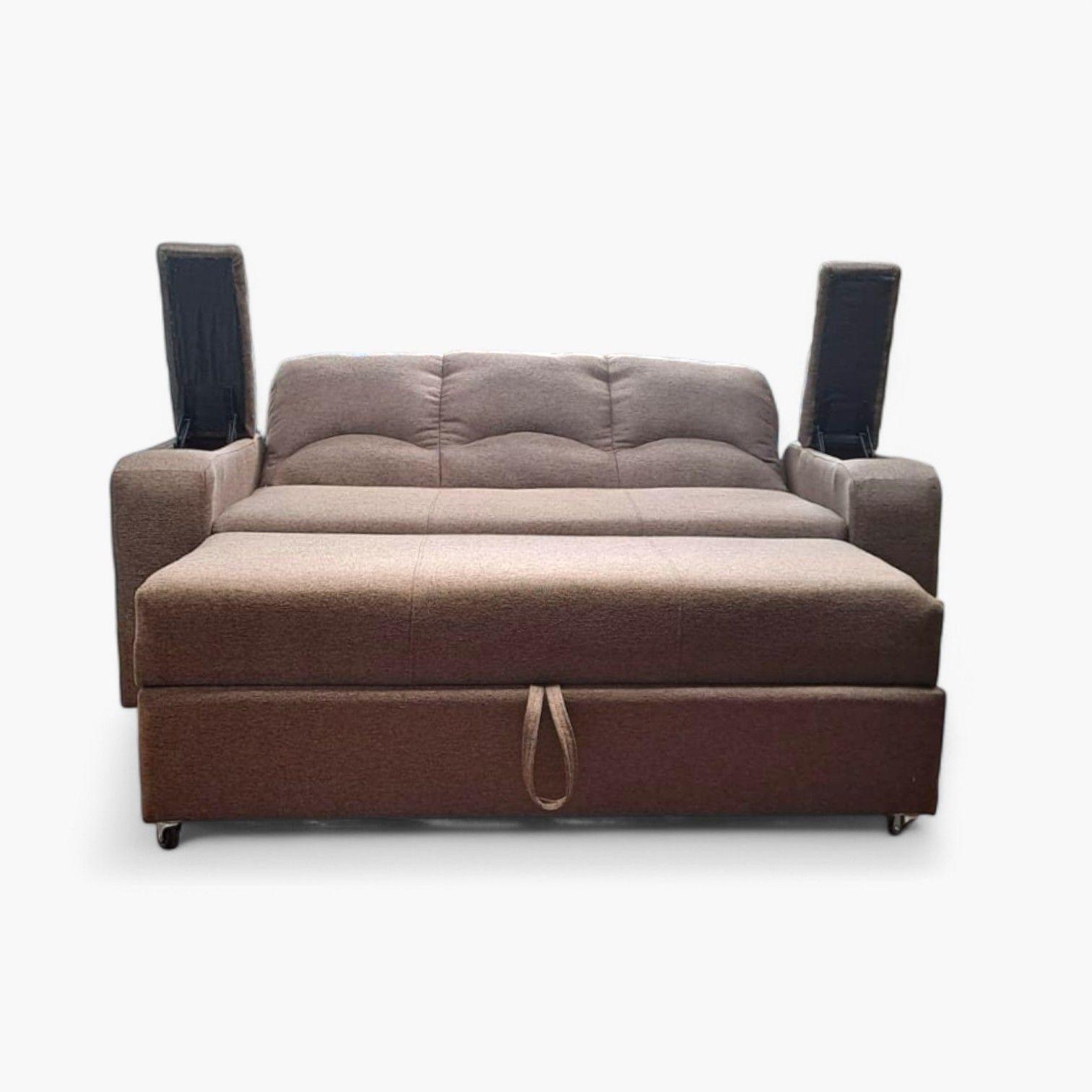 Sofa Cama Funcional 2 PZ DECO Lino -3