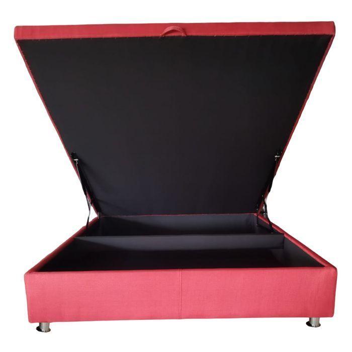CAMA 2M BAUL FUNCIONAL LINO BURDEO FULL-5