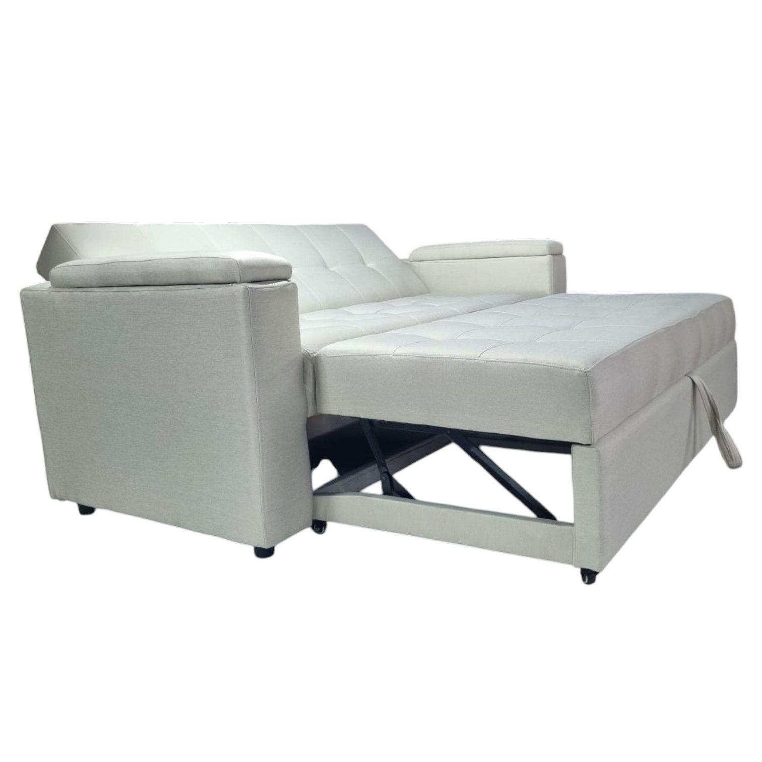 Sof cama funcional 2 plz Londres Lino Crudo-7