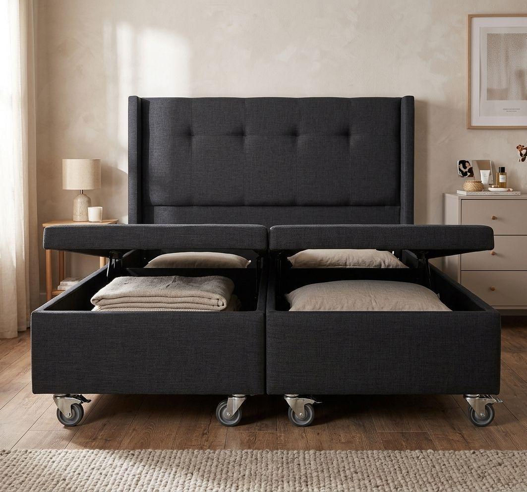 CAMA 2M ABATIBLE BAUL FUNCIONAL LINO MARENGO 2 PLAZAS DIVIDIDA-3