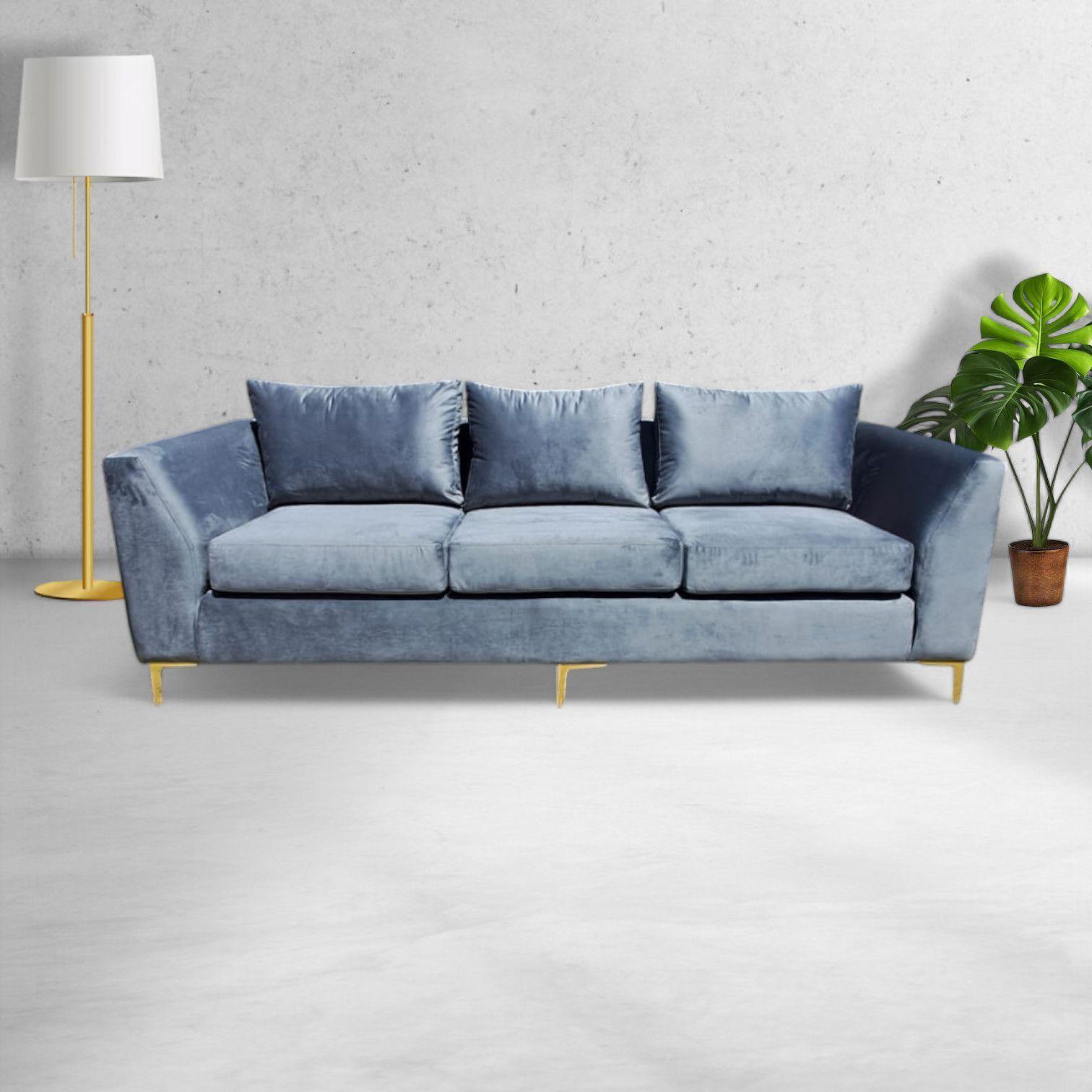 Sofa Estocolmo Felpa 3 Cuerpos 210 CM-2