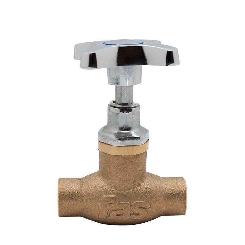 Llave De Paso Bronce Fas So So 1 2 Superior LC11 1001-0