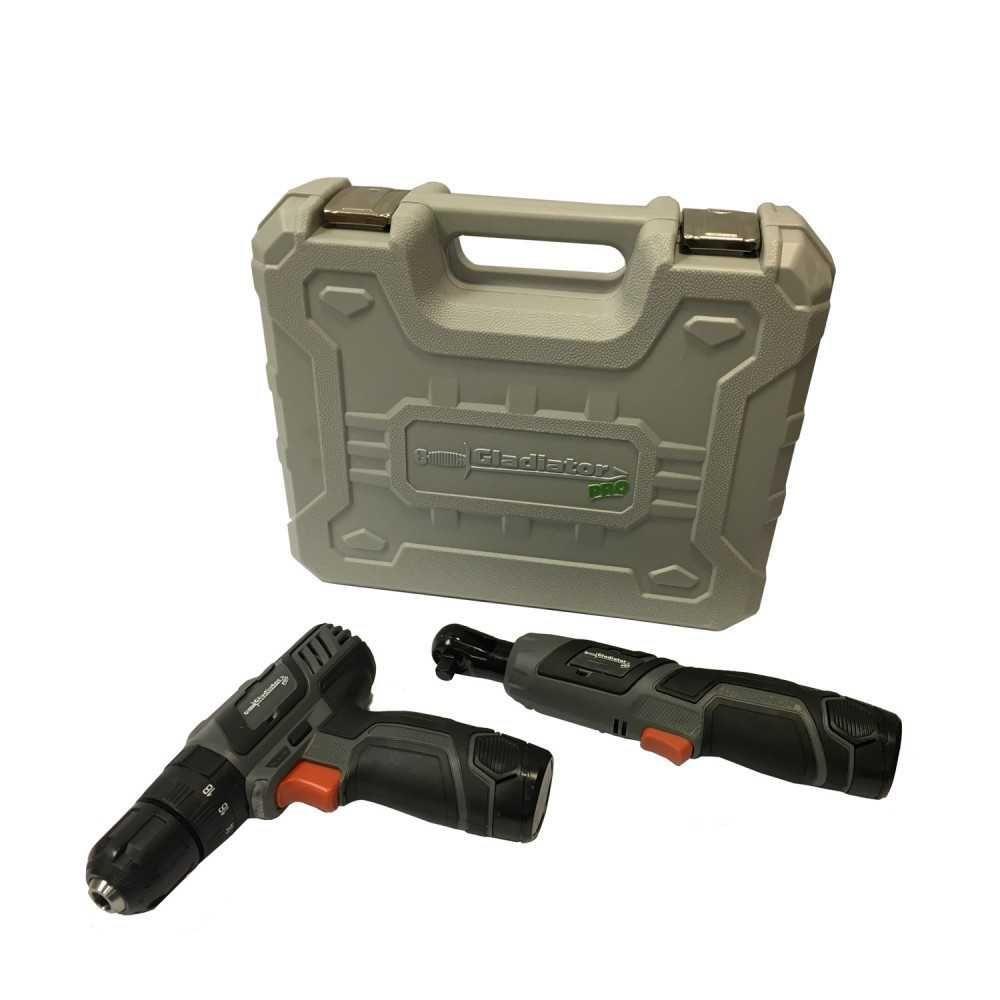 Taladro Percutor Chicharra Gladiator 12V TPLC 810 12 K2-4
