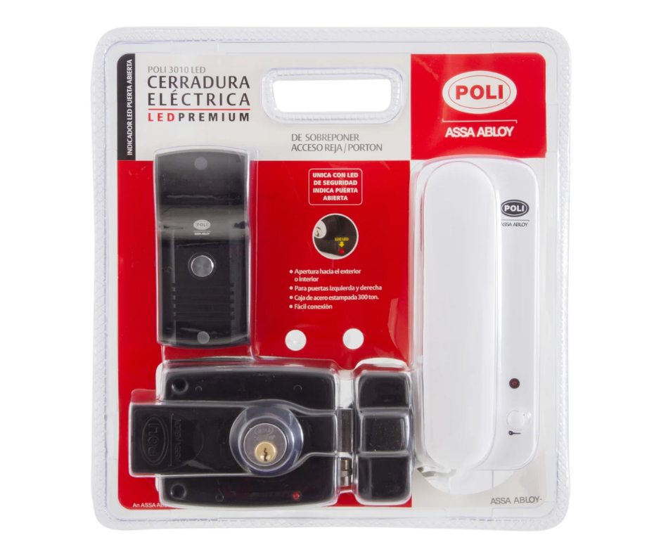 Cerradura Electrica Poli 3010 Led Transf Citofono 136291-7
