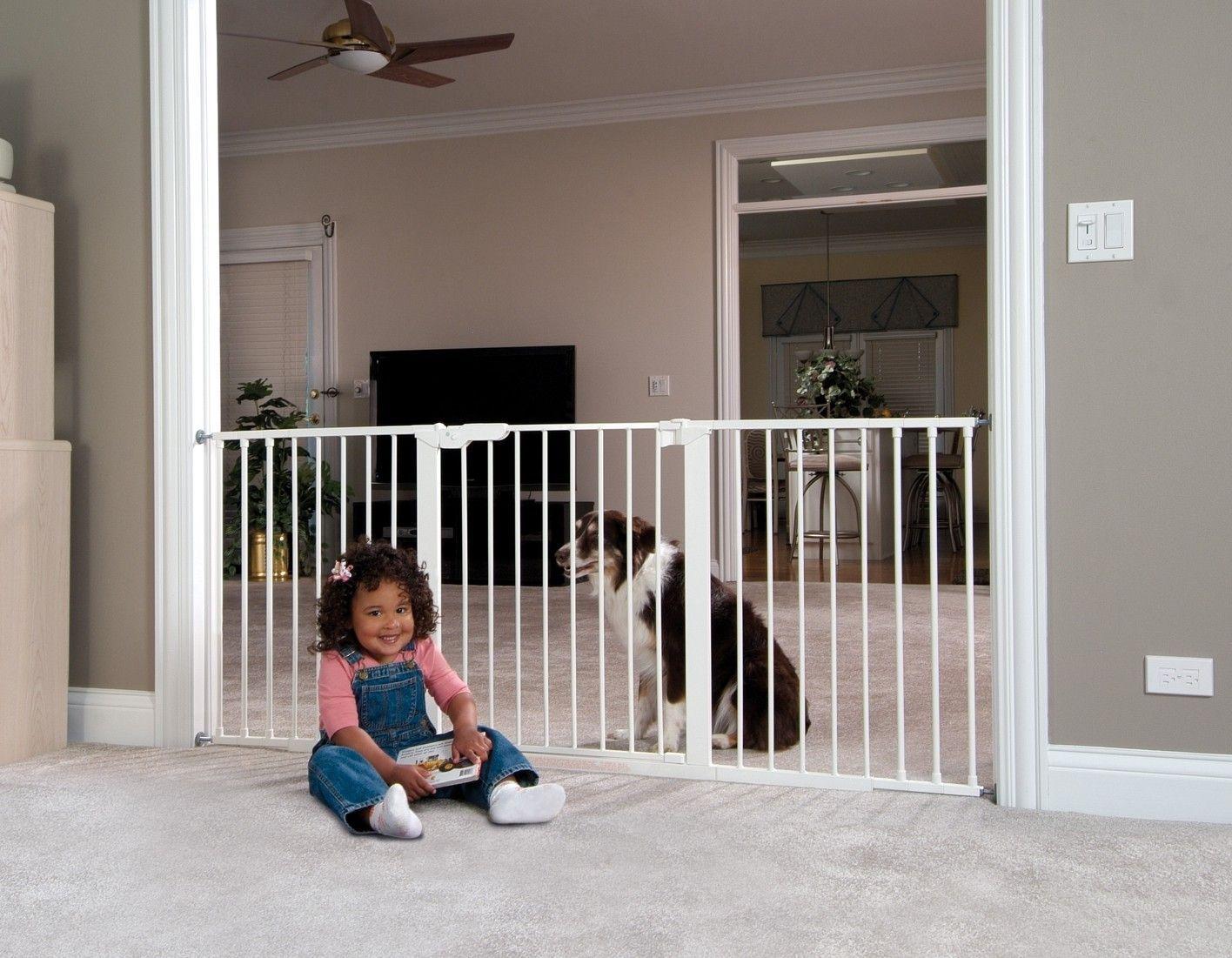 Puerta de Seguridad a presion Gateway® (ancho 73,6cm - 93,8cm) Blanco-2