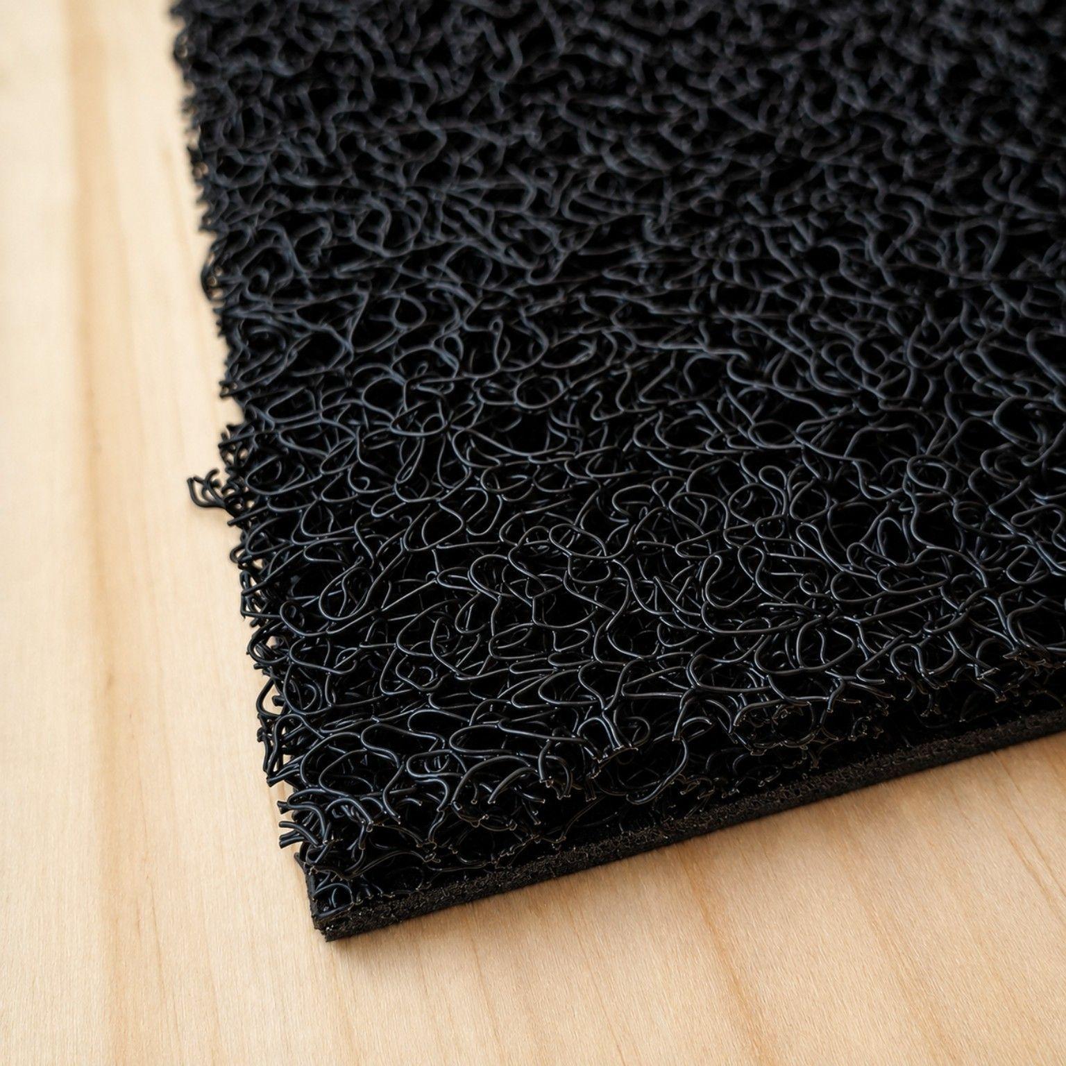 ALFOMBRA PVC NOMADE NEGRA 120 50 cms-2
