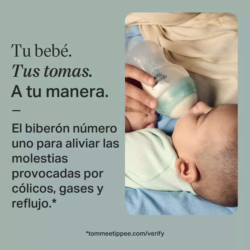 Mamadera 150ml Advance Anticolic 0 meses+ Celeste Flujo Extra Lento-2