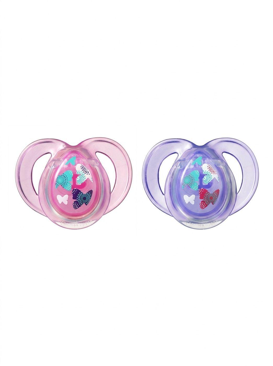 Chupete de silicona ortod ntico 6 18 meses 2 unidades Anytime Tommee Tippee-0