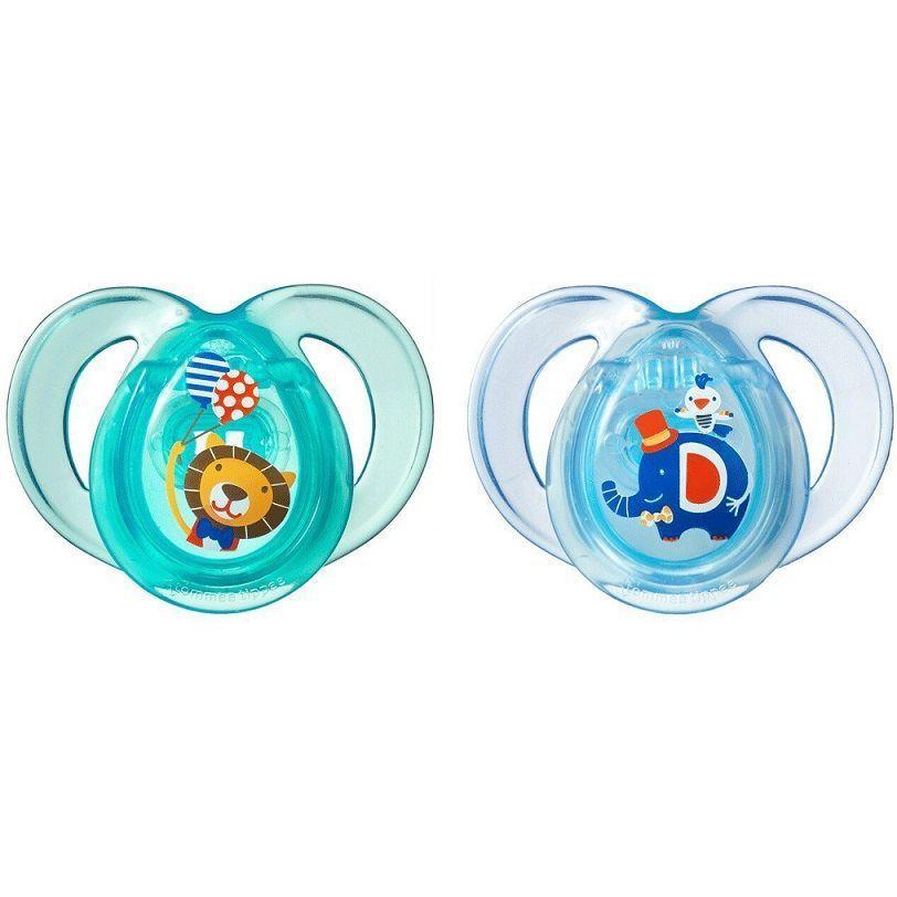 Chupete de silicona ortod ntico 6 18 meses 2 unidades Anytime Tommee Tippee-0