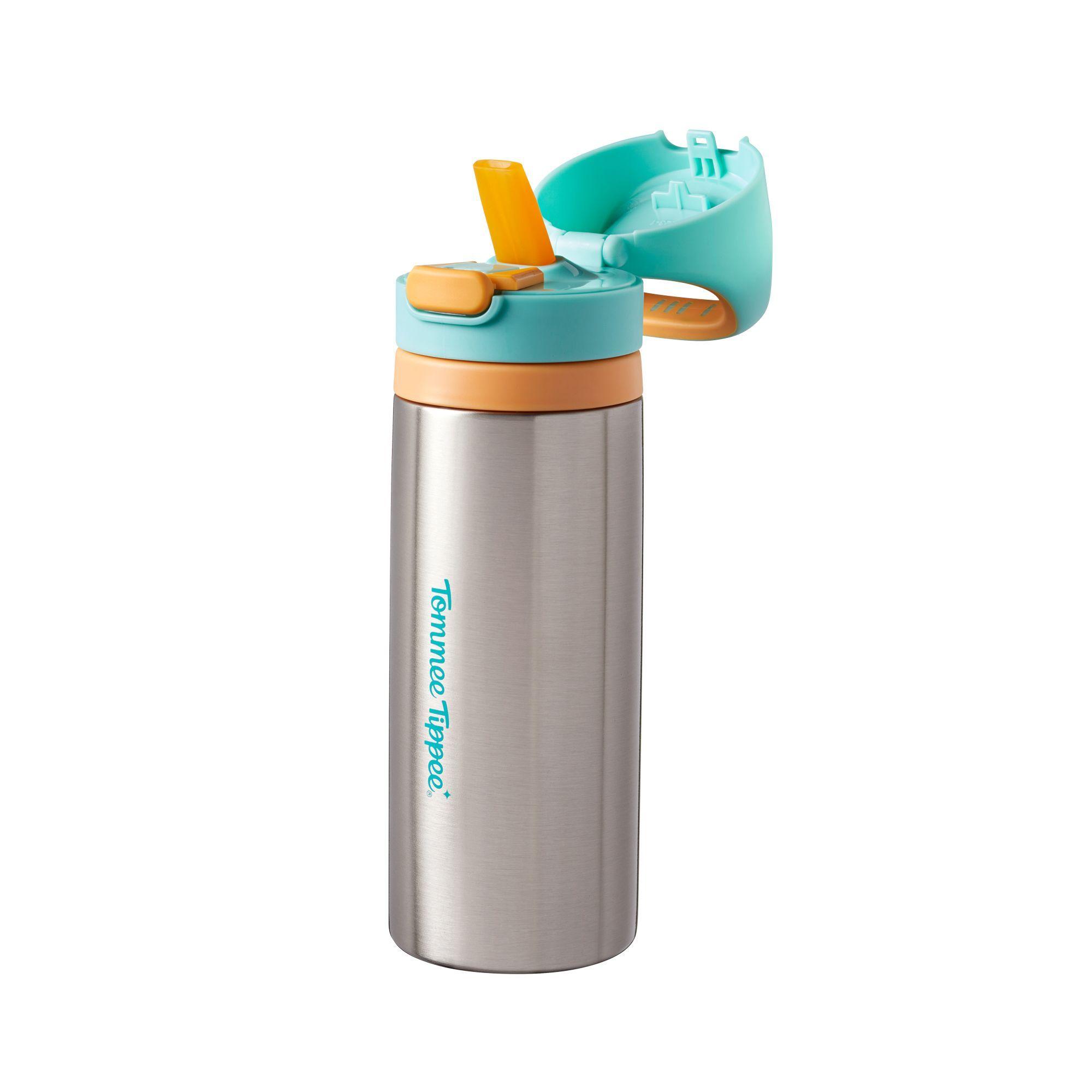 Vaso termico de acero 355ml 12 meses On the Go naranjo celeste-2