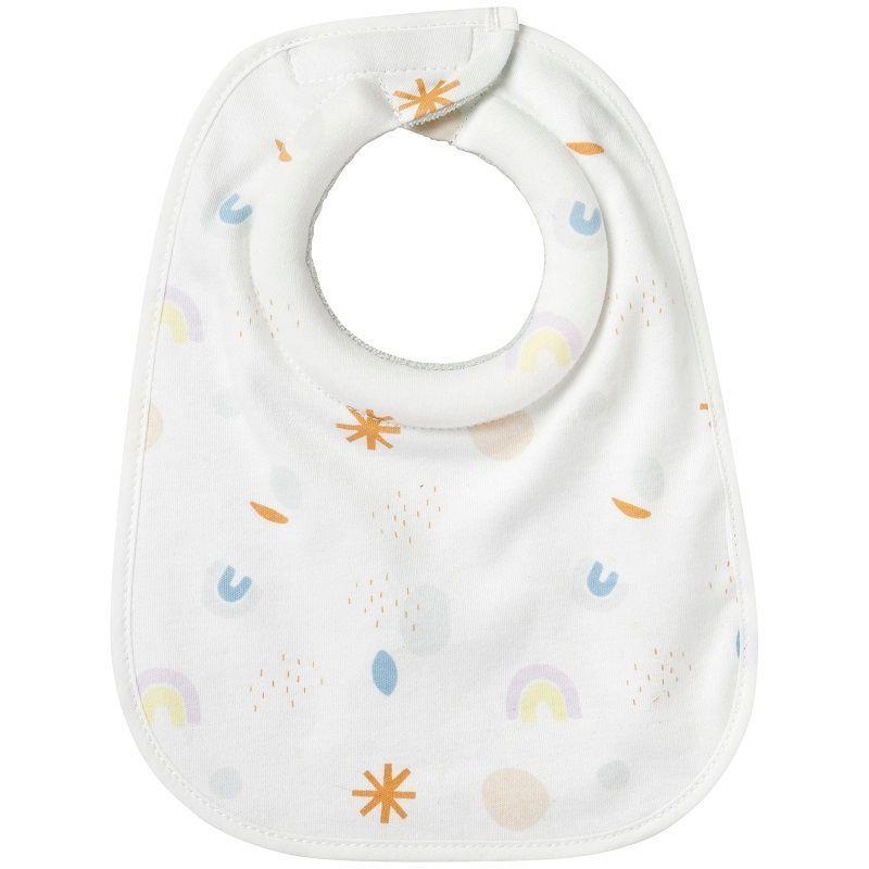 Pack 2 baberos de tela absorbente reversible 0 meses Comfee Fit Tommee Tippee-2
