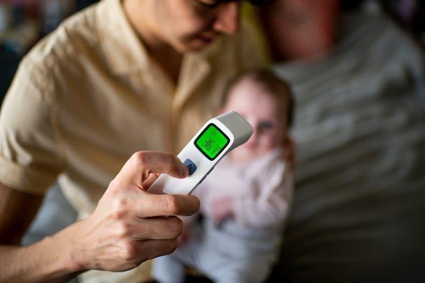 Termometro digital Infrarrojo para bebé NoTouch 0 meses+-3