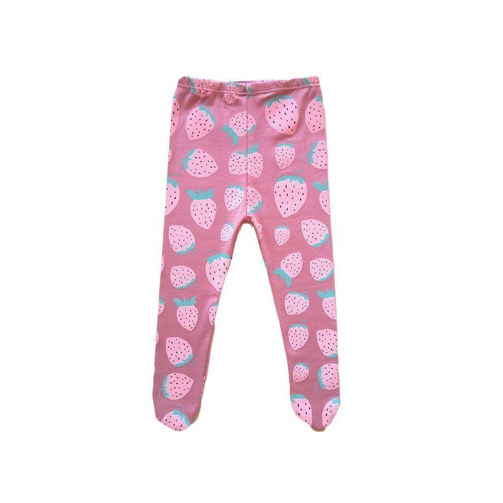 Set ropa de bebé 3 pantys de algodón pima eslasticado diseño huerta niña-3