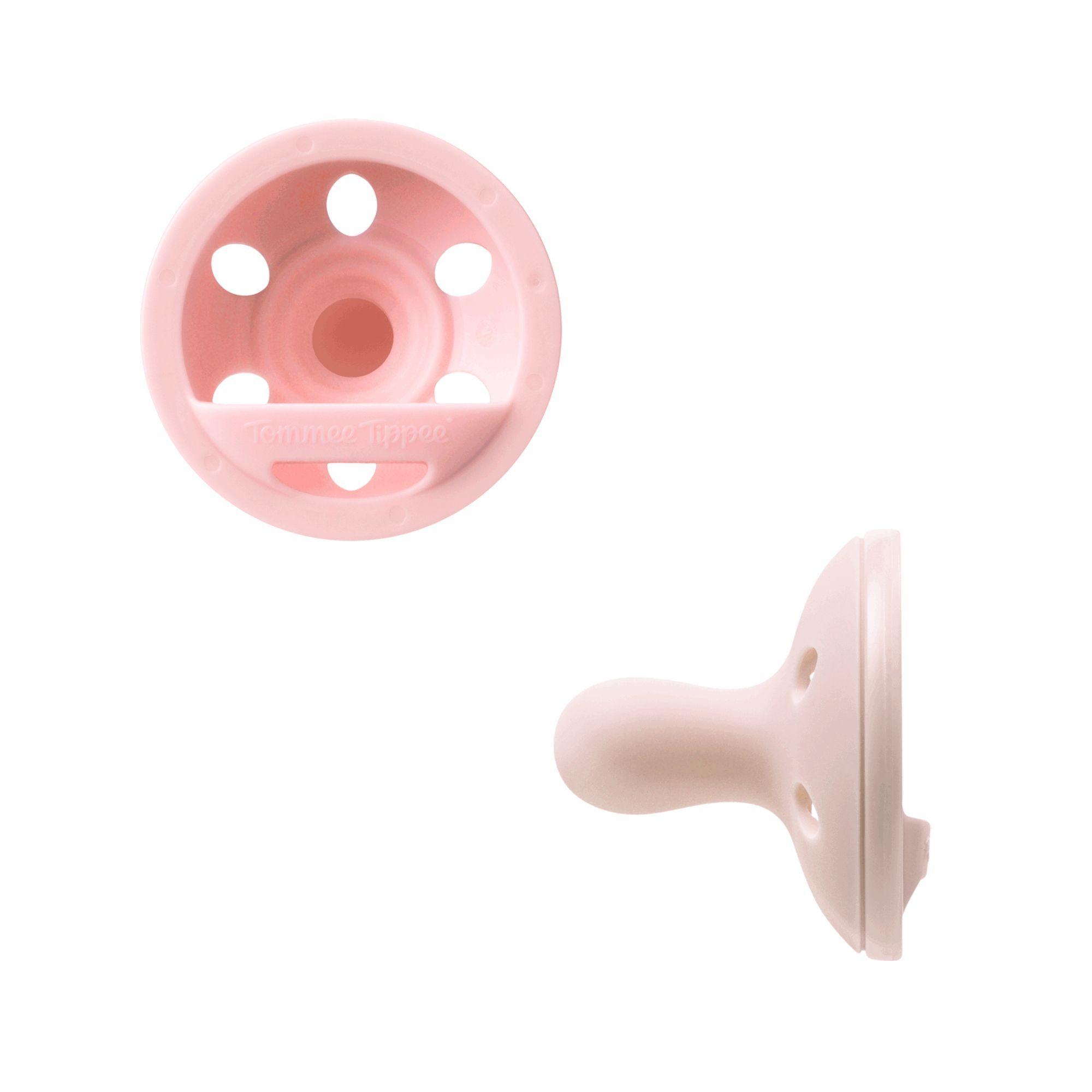 Chupete de silicona tacto suave 0 6 meses 2 unidades Breast Like Tommee Tippee-1