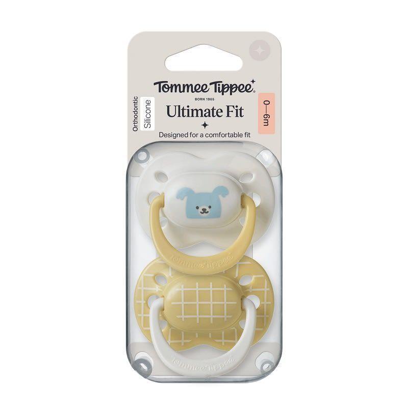 Chupete de silicona Ultimate Fit 2 unidades 0-6 meses niño-0
