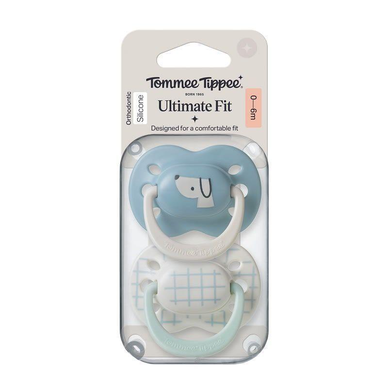 Chupete de silicona Ultimate Fit 2 unidades 0-6 meses niño-0
