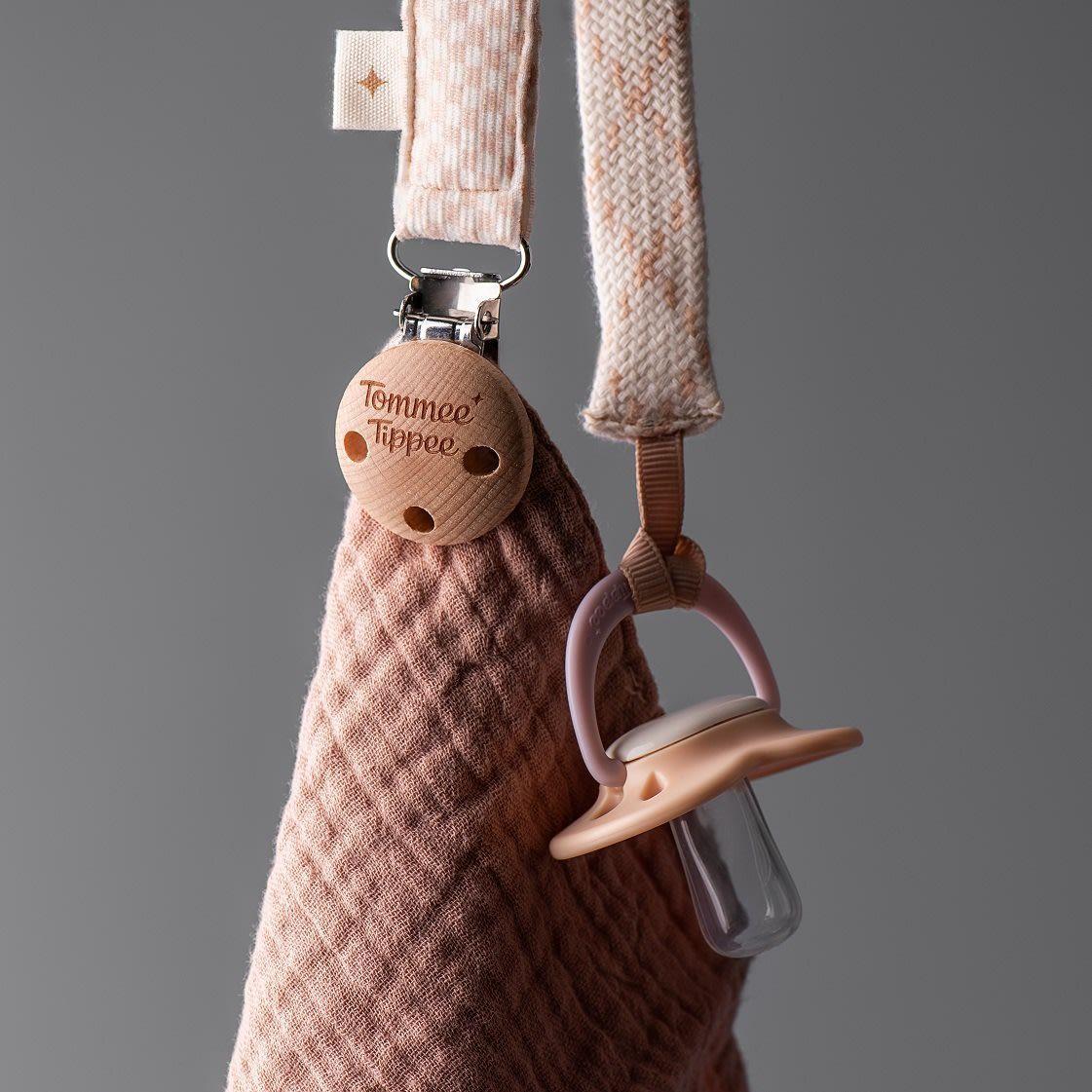 Clip sujetador de chupete Comforte Beige-3