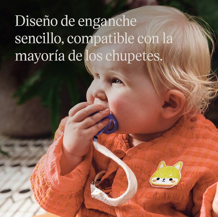 Clip sujetador de chupete Comforte Beige-4