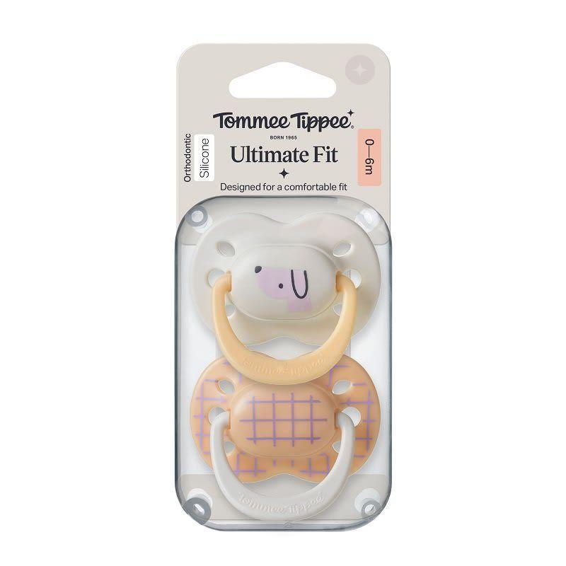 Chupete de silicona Ultimate Fit 2 unidades 0-6 meses niña-0