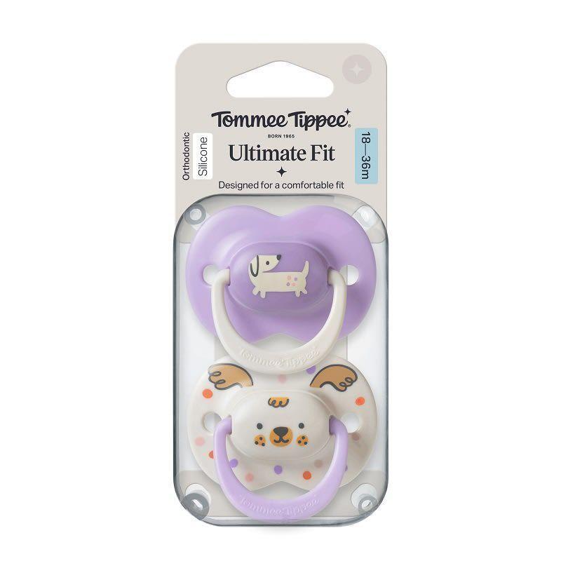 Chupete de silicona Ultimate Fit 2 unidades 18-36 meses niña-0