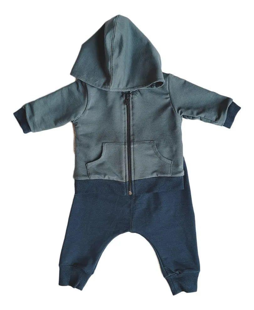 Set Ropa Beb Poler n Pantal n Verde Azul-1