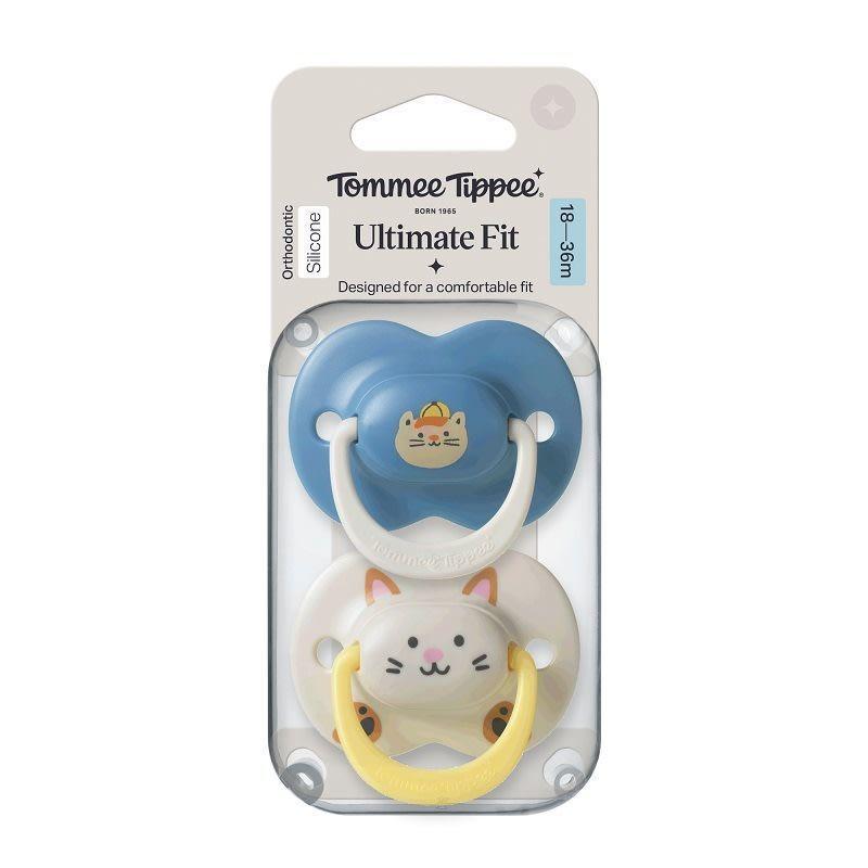 Chupete de silicona Ultimate Fit 2 unidades 18-36 meses niño-0