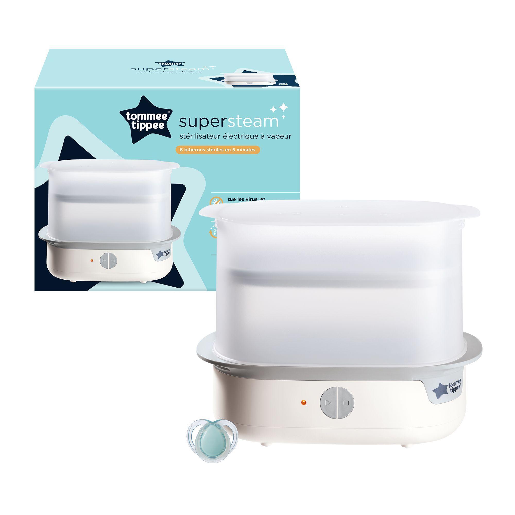 Esterilizador a vapor de mamaderas Electrico SuperSteam-4