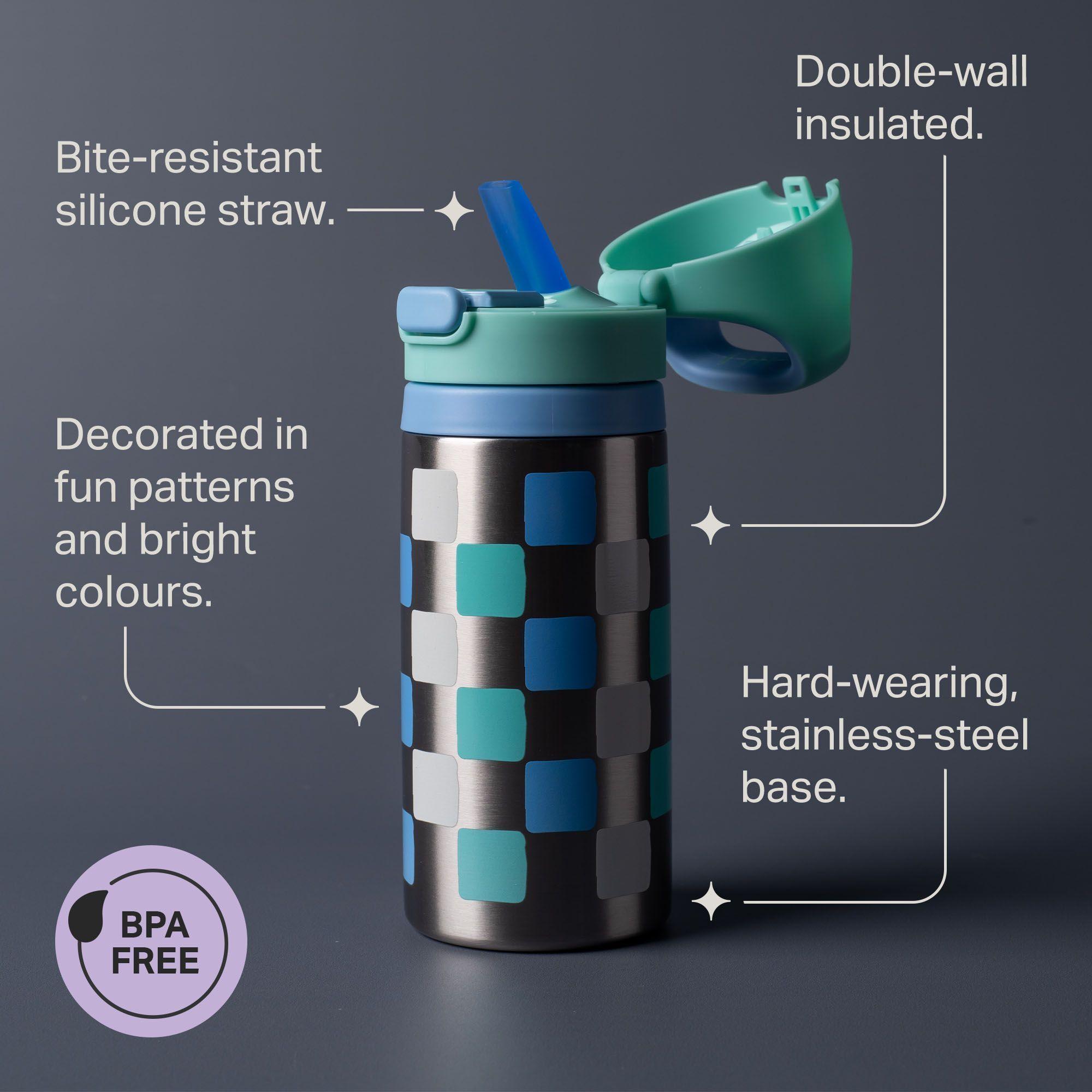 Vaso termico de acero 355ml 12 meses On the Go Azul-4