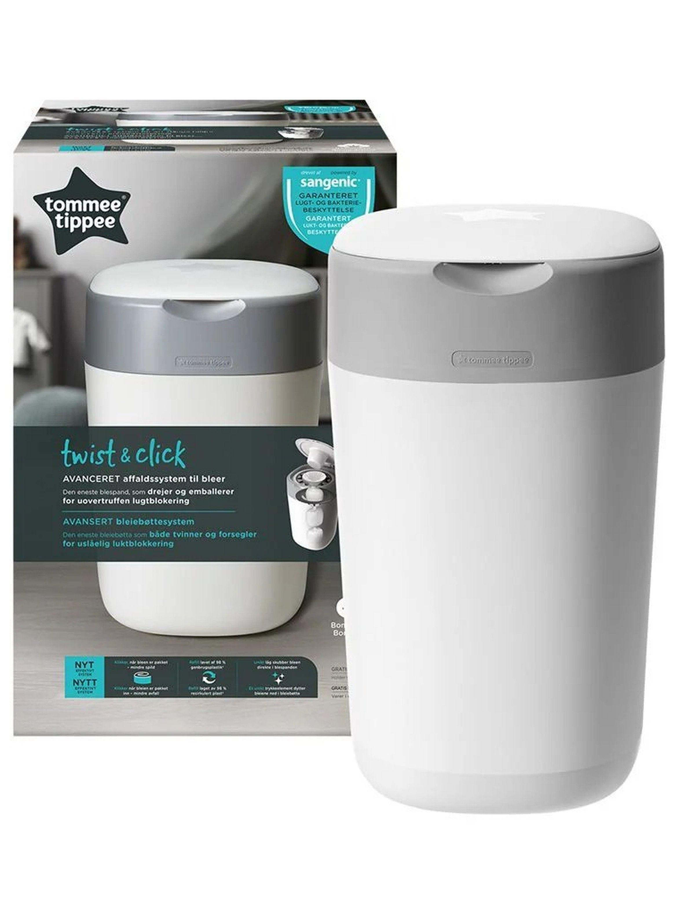 Contenedor de basura para pañales Sangenic Twist & Click tamaño regular-2