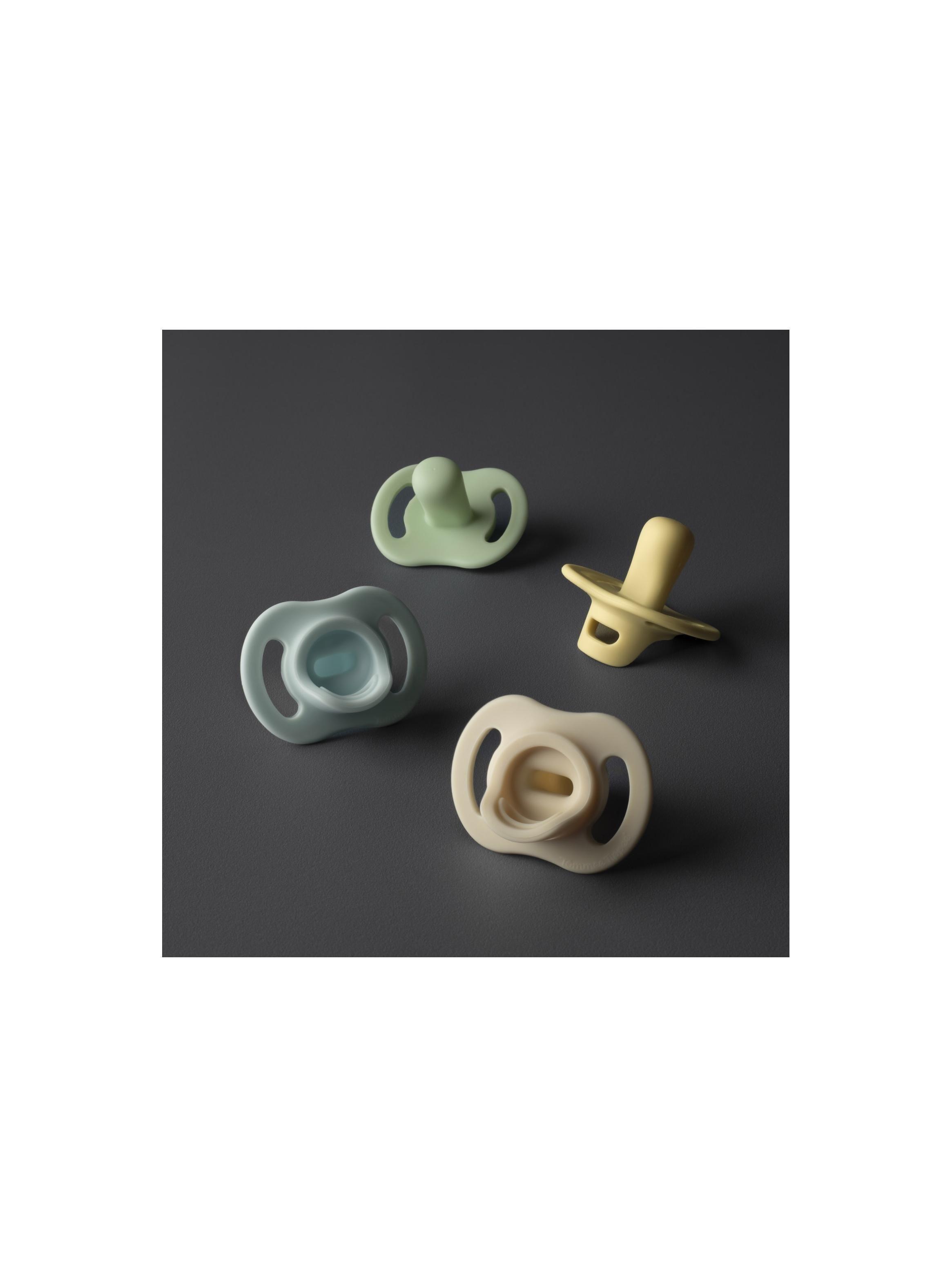 Pack 4 chupetes de silicona Ultralight Stayput niño 0-6 meses-2