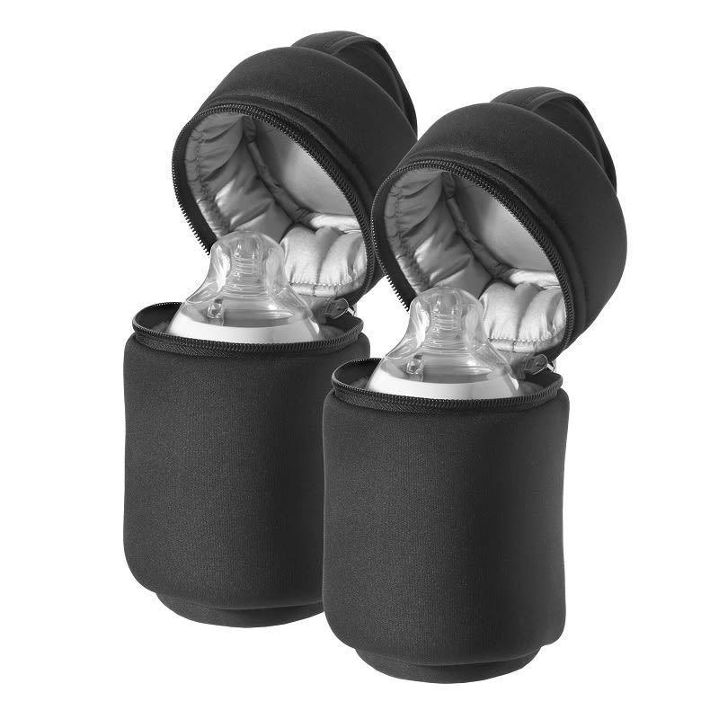 Pack 2 bolsos termico aislante para mamaderas BottlePouch-5