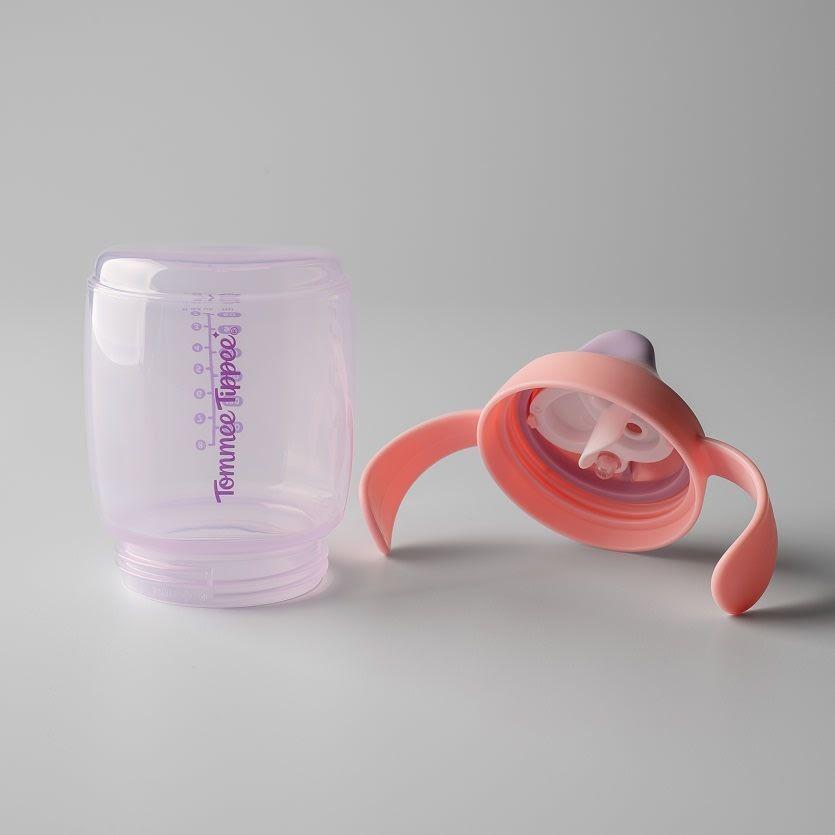 Vaso antiderrame 6 meses+ Trainer Spout 240ml Naranjo-3