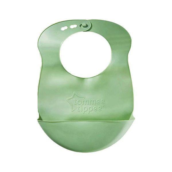 Babero de silicona enrrollable con atrapa migas 6 meses Roll n Go Tommee Tippee-0