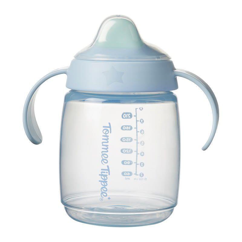 Vaso antiderrame 6 meses+ Trainer Spout 240ml Celeste-1
