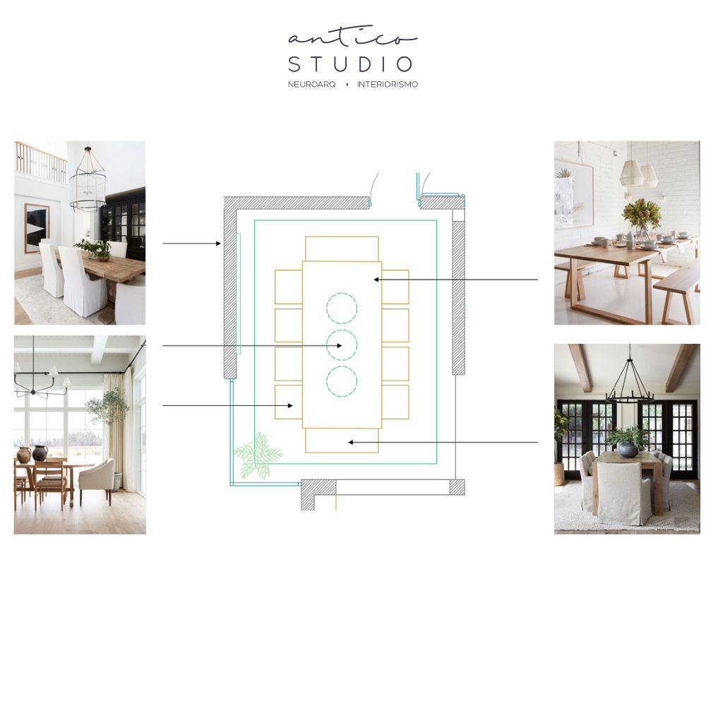 Diseño De Comedor interiorismo Deco Antico Studio-0