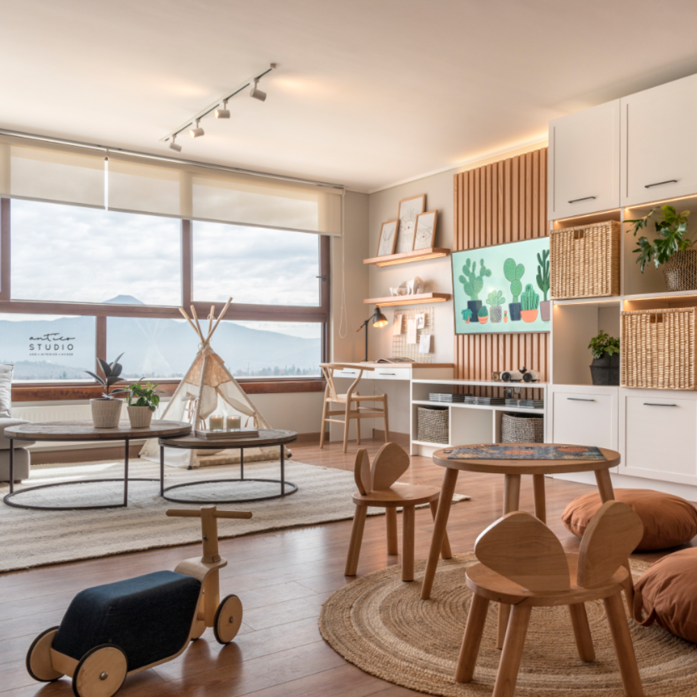 Diseño Sala De Estar desde 15m2 a 25m2 Deco Antico Studio-0