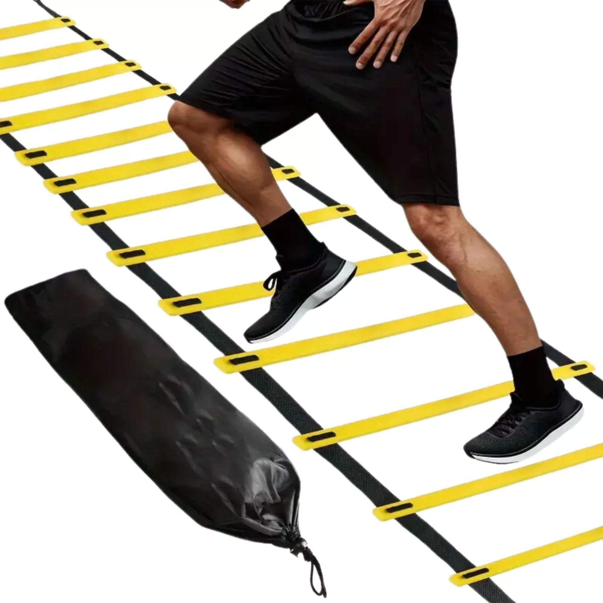 Escalera De Coordinación Y De Agilidad Crossfit 6 Metros Fit-0